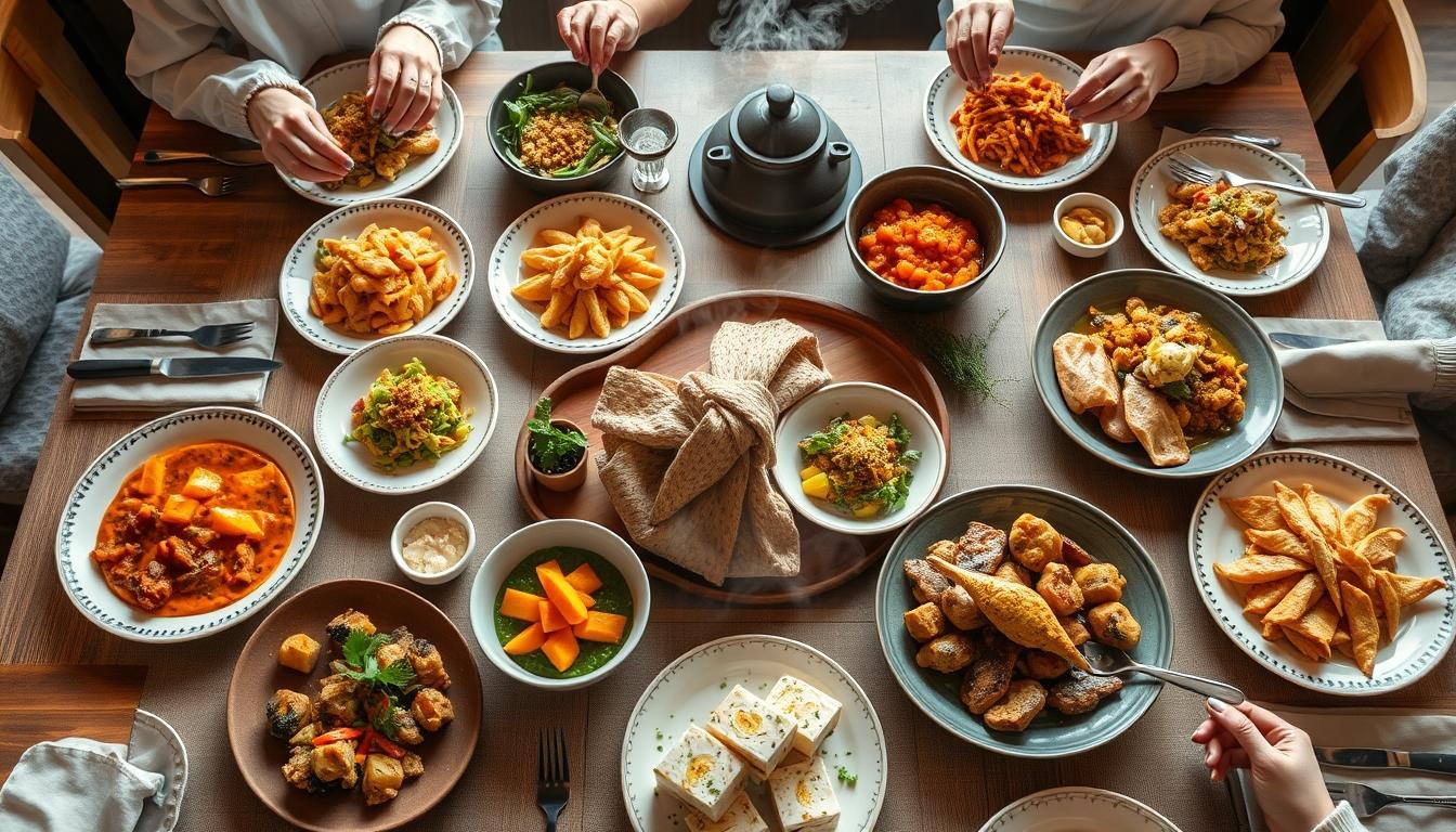 Freshly baked homemade cake in a kitchen setting