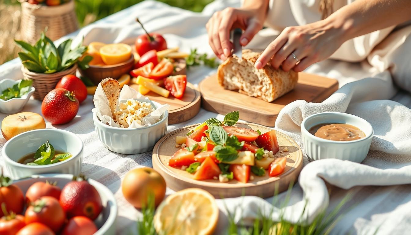 Home cook preparing ingredients in the kitchen